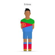 Eritrea football player Soccer uniform
