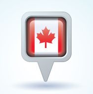 Flag of Canada vector illustration N10