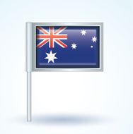 Flag of Australia vector illustration N10