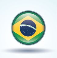 Flag of Brazil vector illustration N10