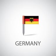germany flag pin