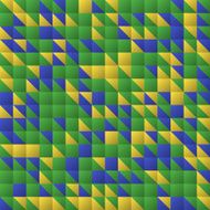 Seamless Background in Brazil Flag Concept