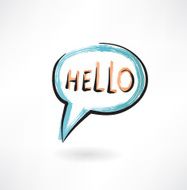 hello in bubble speech