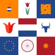 Netherlands Icon set