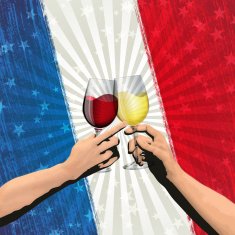 Bastille day background Cheers! N2