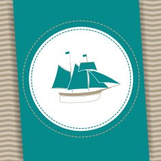 Vector Nautical Background N2
