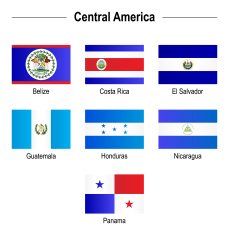 Flags - Central America N10