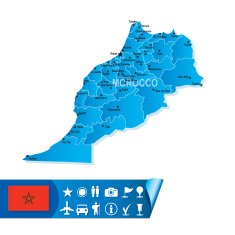 Morocco map