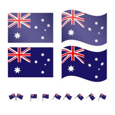 Australia Flags