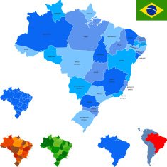 Brazil Map N3
