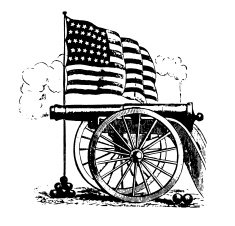 American Patriotic Vignette N3