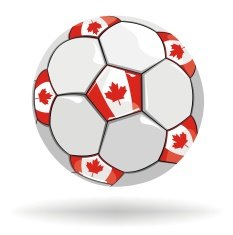 Canada Flag Soccer Ball