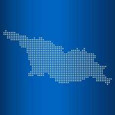 matrix map of Georgia