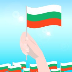 Vector illustration independence day of bulgaria N2