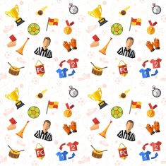 Soccer Seamless Pattern N2