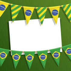 brazil party card