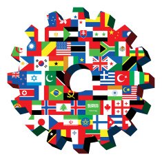 national flags cog