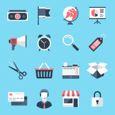 Shopping and Commerce Icons