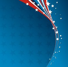 American Flag Vector patriotic background N3