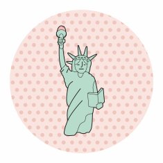 liberty statue theme elements N5