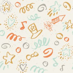 Seamless pattern on 4 July N2
