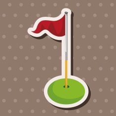 golf equipment theme elements N292