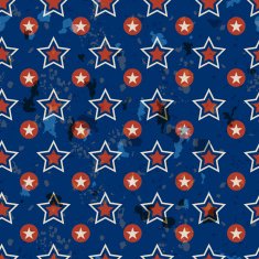 American vintage seamless pattern N6
