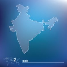 map of India N6