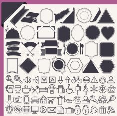Labels types collection for all design