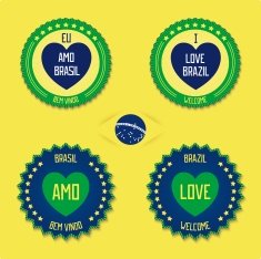 Set of vector emblems
