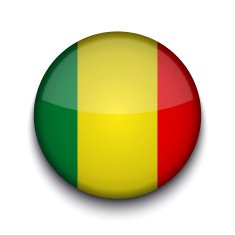 Vector creative circle flag on white background Eps10 N30