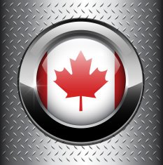 Canada flag button N3