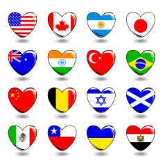 Set of flags N50