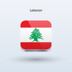 Lebanon flag icon N3