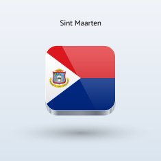 Sint Maarten Flag Icon N2