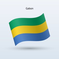 Gabon Flag N13