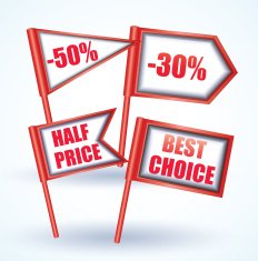 Sale Tags Vector Illustration N9