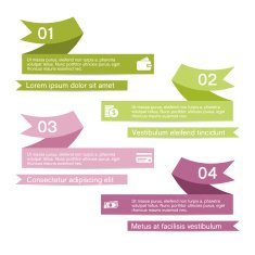 ribbon infographic N3