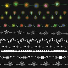 bright garlands