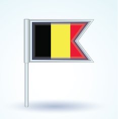 flag of Belgium vector illustration N11