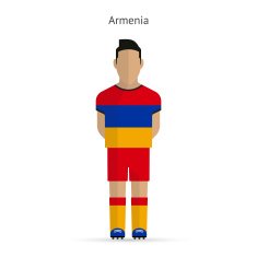 Armenia football player Soccer uniform