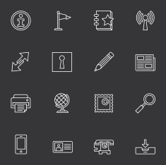 Communication Icons N61