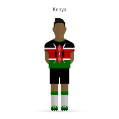 Kenya football player Soccer uniform