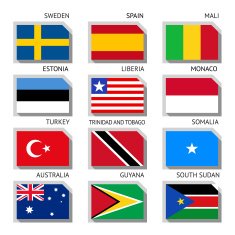 flags of the world N68