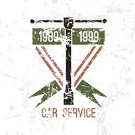 Car service emblem N2