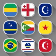 flags of the world N71