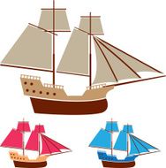 vintage ship