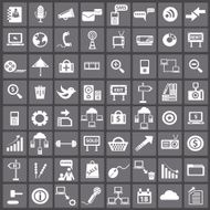 Social media &amp; internet concept icons N2