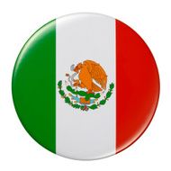 Badge - Mexico flag