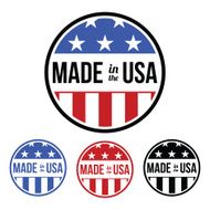Made in the USA Sticker